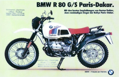 BMW R80G:S Paris-Dakar 13